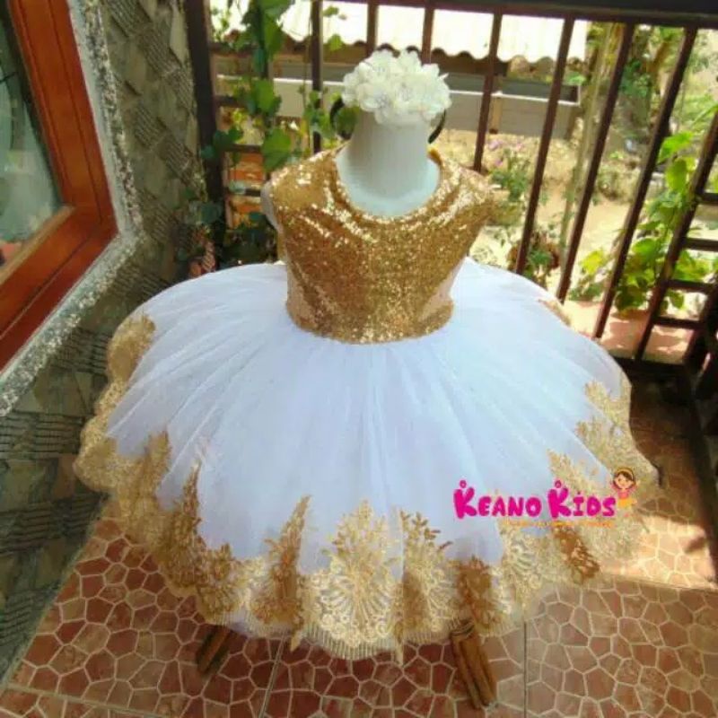 Dress tutu party megar mutiara