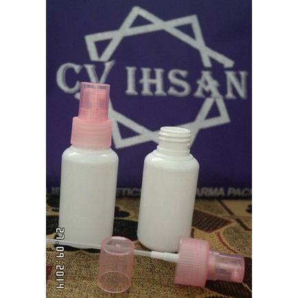 BOTOL TUBULAR 60 ML DOVE SPRAY PINK