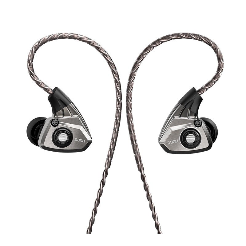 Dunu TITAN Kabel Konektor 2-pin Lapis Silver 11mm Untuk Earphone In-ear