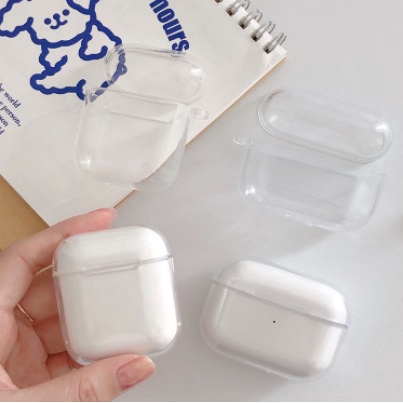 casing airpods gen 1 2 airpods pro airpods gen 3 inpods i12 case bening polos clear transparent soft