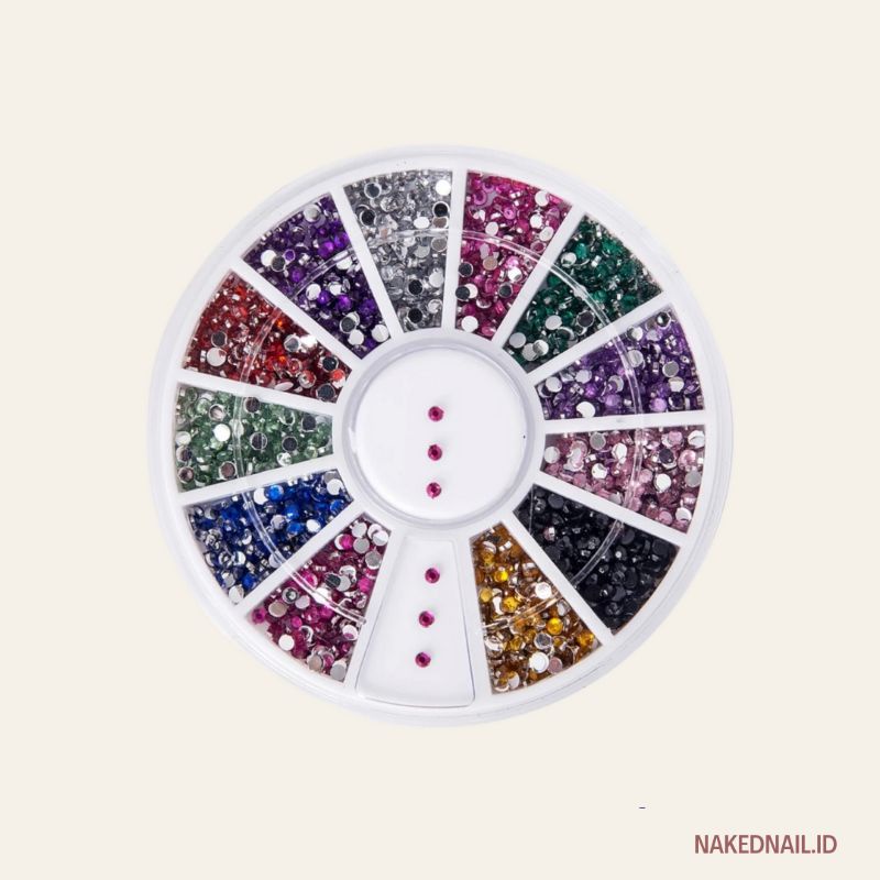 Nail glitter decoration rhinestone hiasan kuku charm kuku nail art