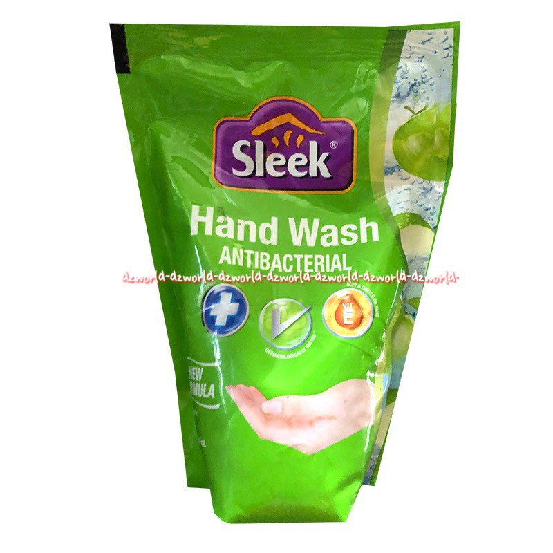 Sleek Hand Wash Antibacterial Refill Sabun Cuci Tangan 400ml