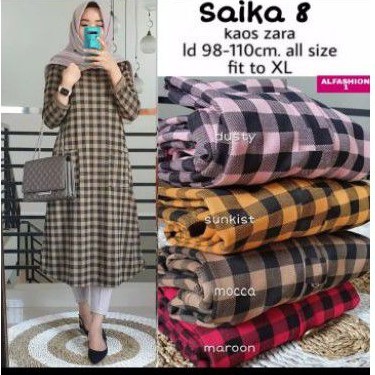 saika tunik kaos zara