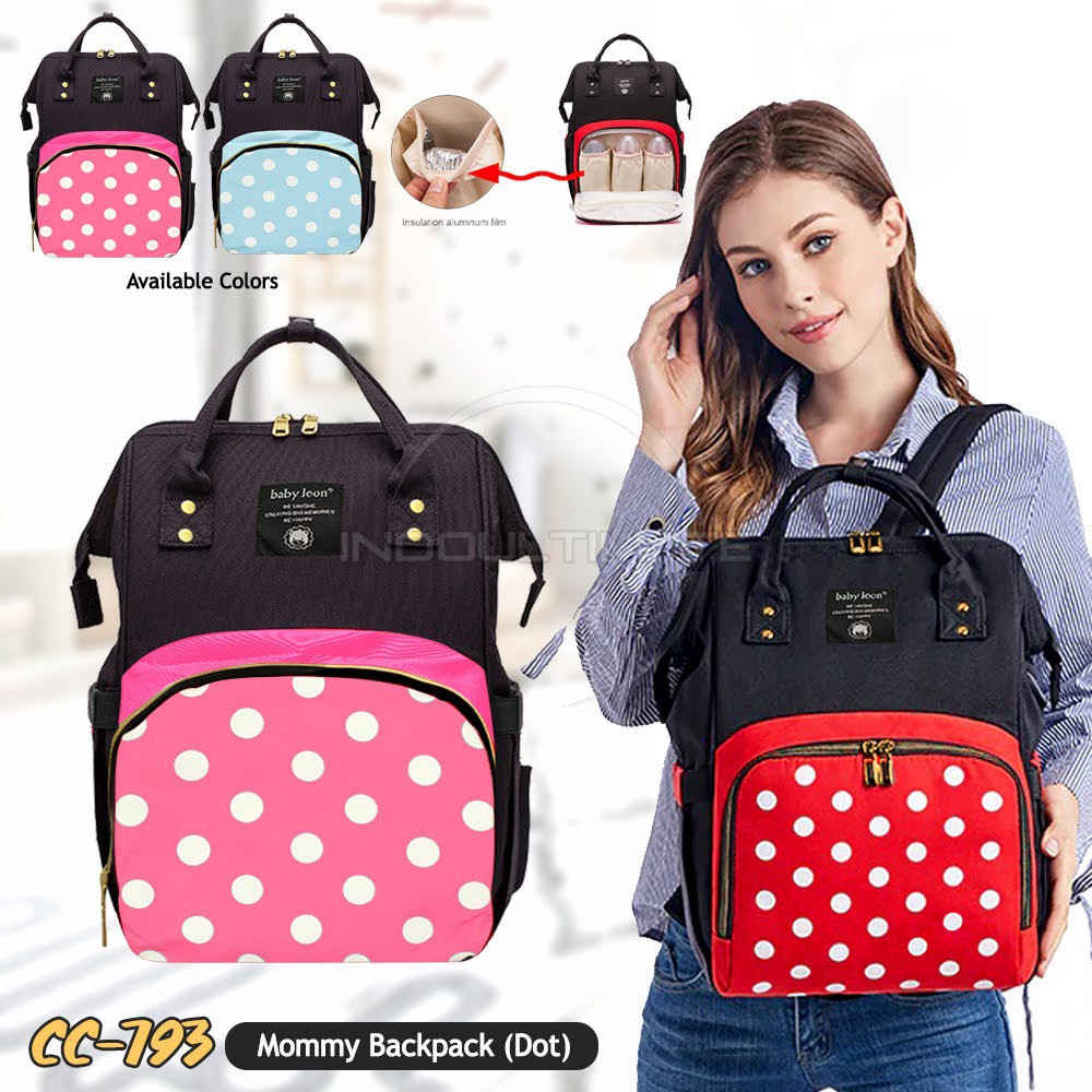 Mommy Bag Tas Bayi Ransel Besar Tas Bayi Baby Kecil Tas Botol Susu CC-792 / CC-793