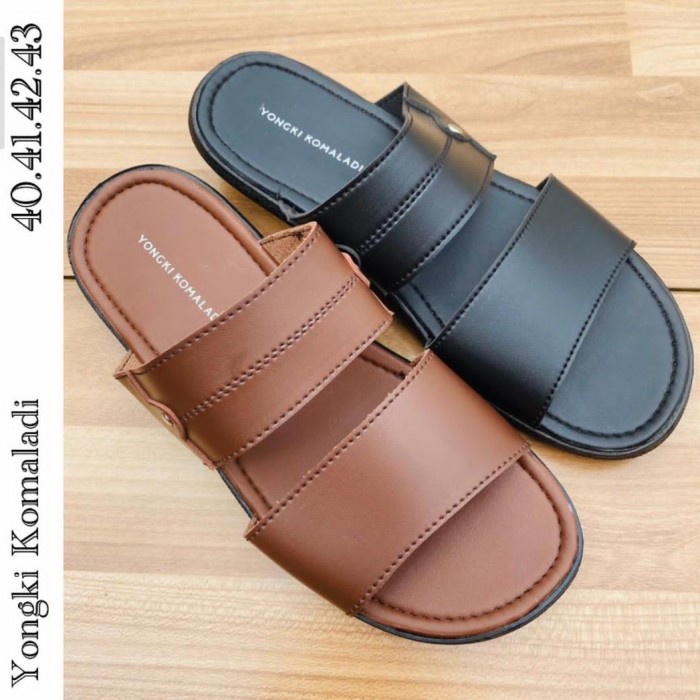 Sandal pria slop yongki komaladi G