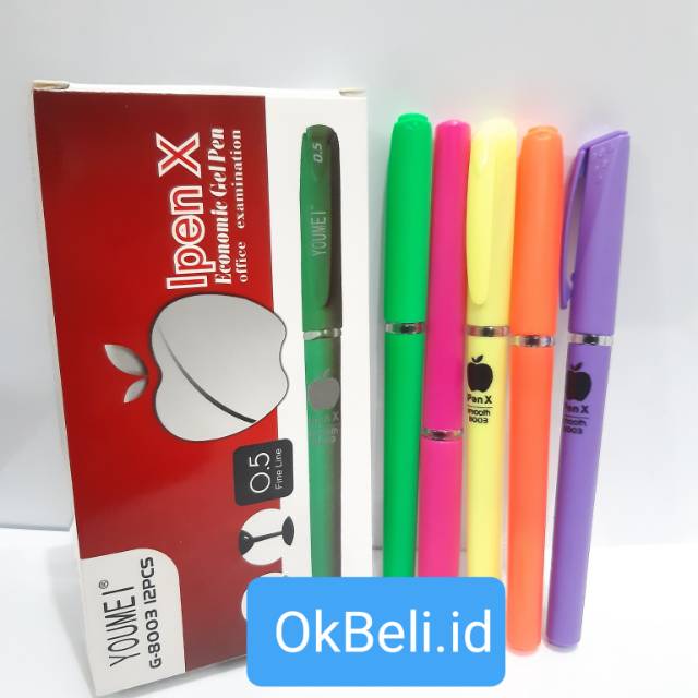 

Pulpen Gel Pen 0.5 mm IPEN X Youmei