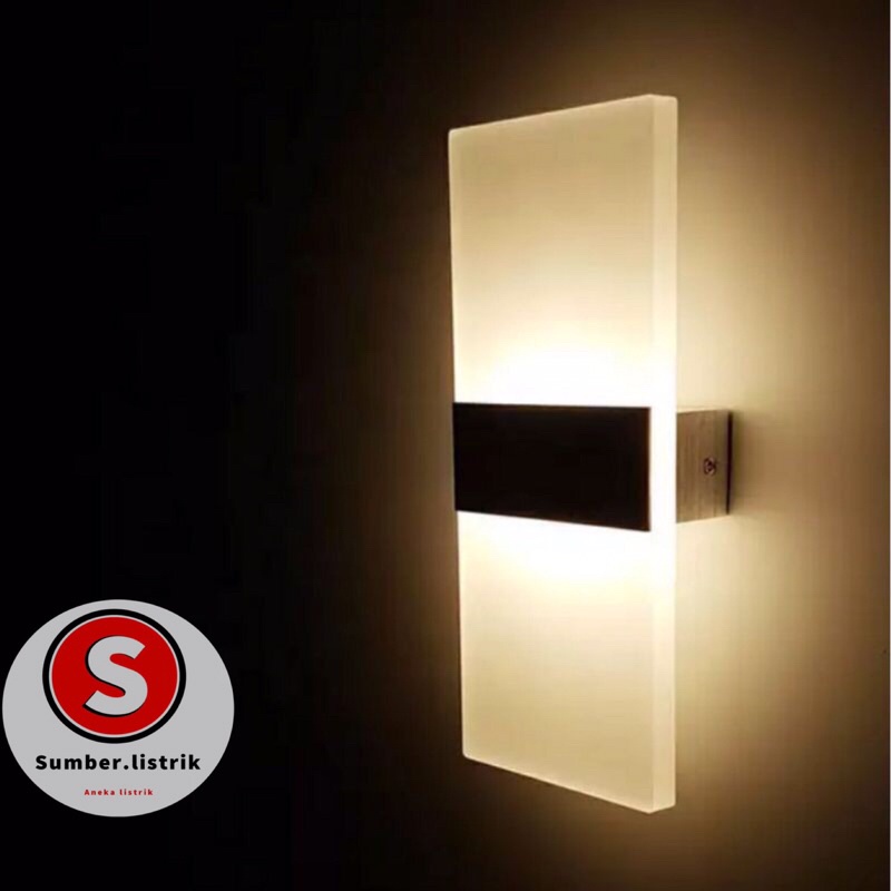 Lampu hias dinding 3w kamar tempel led corridor light 3w /lampu ding ding/putih /warm white