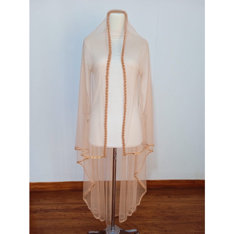 slayer pengantin MOCCA kerudung pengantin hijab pengantin elegan | slayer pengantin murah