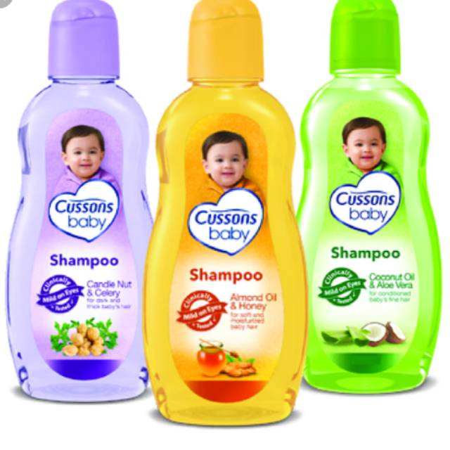 Cussons Baby Shampoo Almond Oil &amp; Honey - Sampo Bayi 100ml