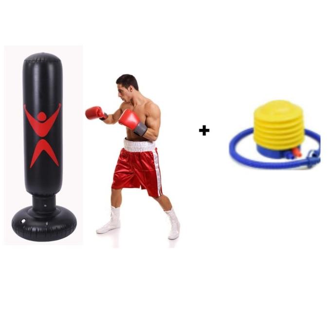 Tinju Samsak Model Tiup Standing Tinju Berdiri Latihan Tinju Samsak