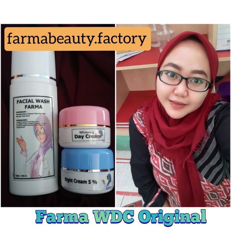 farma wdc | Cream Farma | Cream wajah | farma wdc label dokter