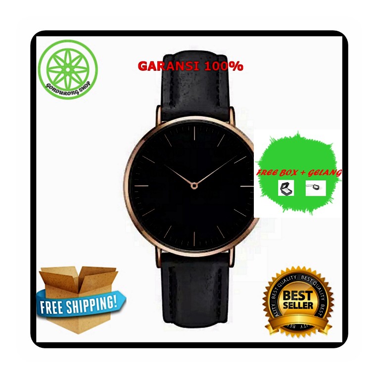 Jam Tangan Quartz Pria / Wanita | Jam Tangan Analog Cowok / Cewek Murah dan Keren NC-2