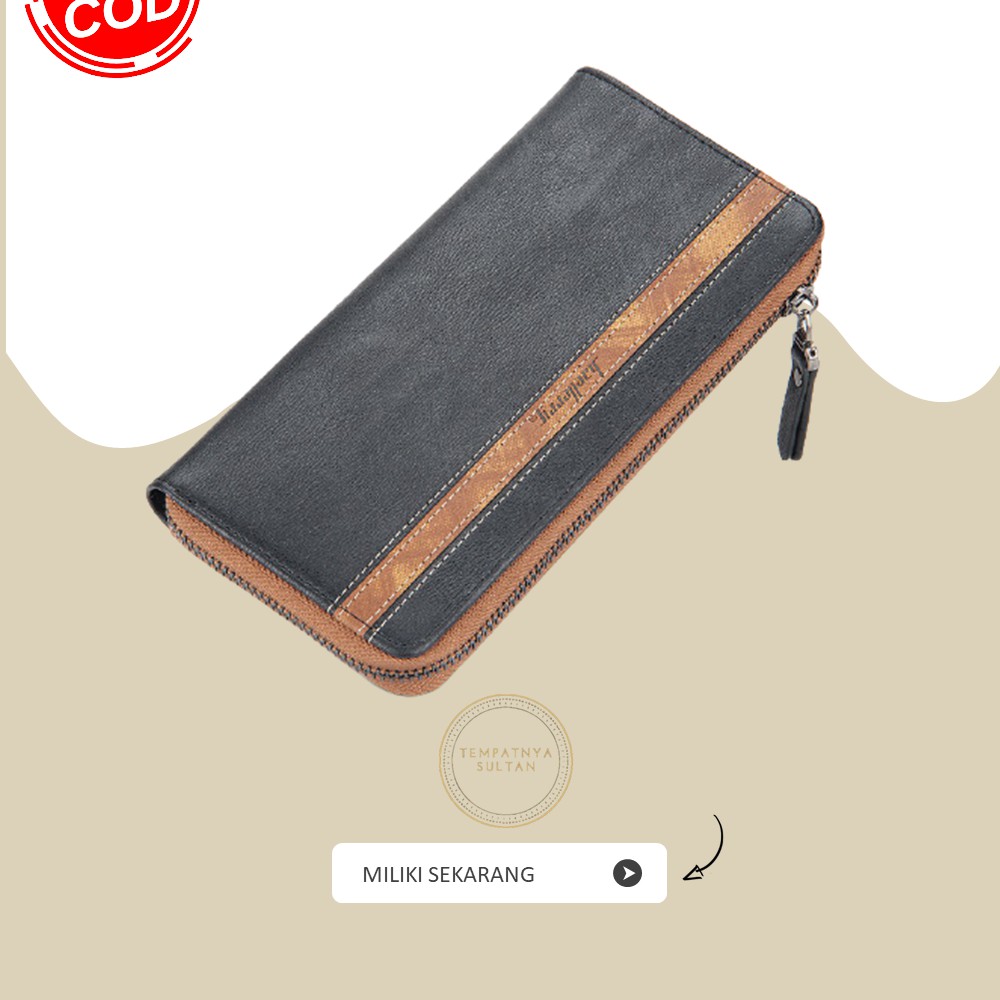 BAELLERRY BAELERY BELERY TS1526 Dompet Panjang Pria Bisa Wanita Baellery DOMPET MASA KINI