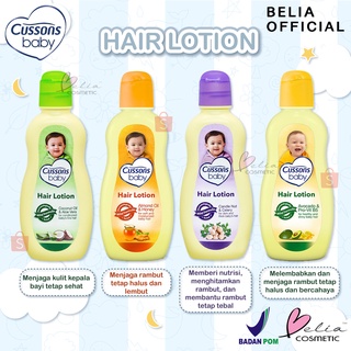 Image of ❤ BELIA ❤ CUSSONS Baby Hair Lotion | Lotion Rambut Bayi | Minyak Rambut | 50+50ml | 100+100ml ✔️BPOM
