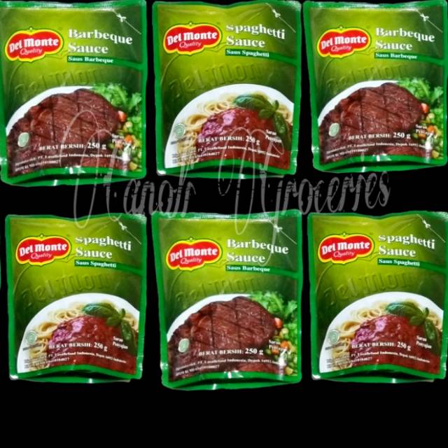 

Del Monte Barbeque Sauce /Spaghetti Sauce 250 g