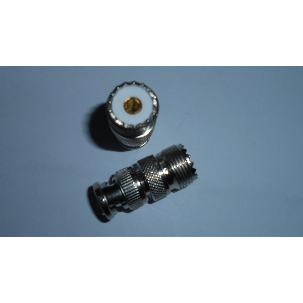 KONEKTOR BNC MALE TO PL FEMALE BNC TO PL259 FEMALE