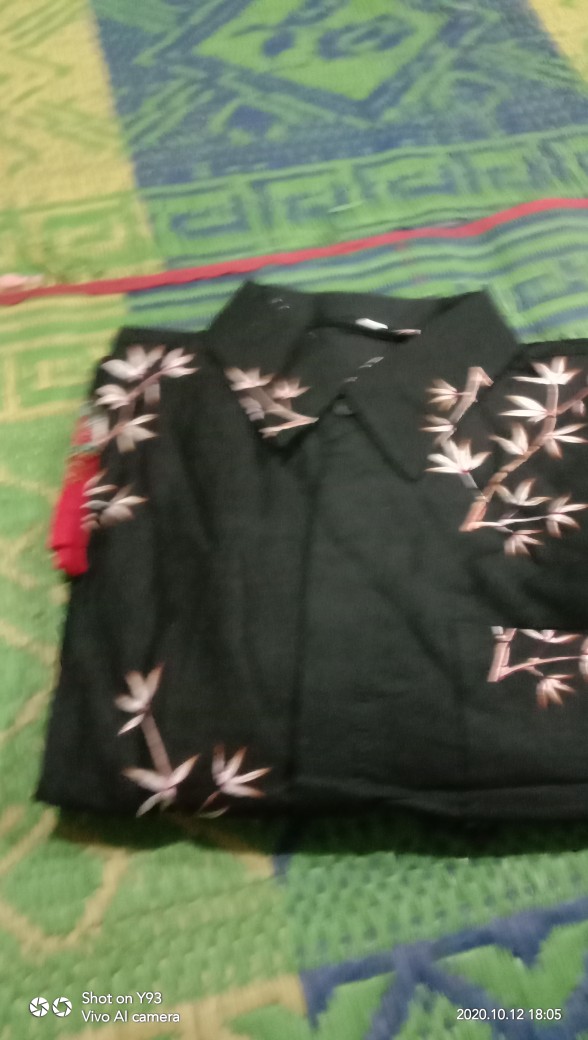 Atasan Batik Dolby Dolbi Dobby Doby Tenun Sutra Tulis Halus Katun Atbm Baron ,sarombit Atasan