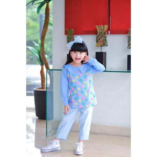 Afsheenastore Setela Anak Perempuan Lula Set By Winner / Ready Size 2T