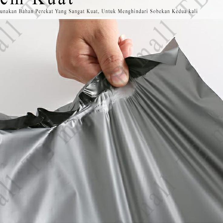 

Ready Stock CMPSZ Plastik Packing Polymailer LDPE Online Shop 30X40CM Silver Glossy Isi 100Pcs Lem P
