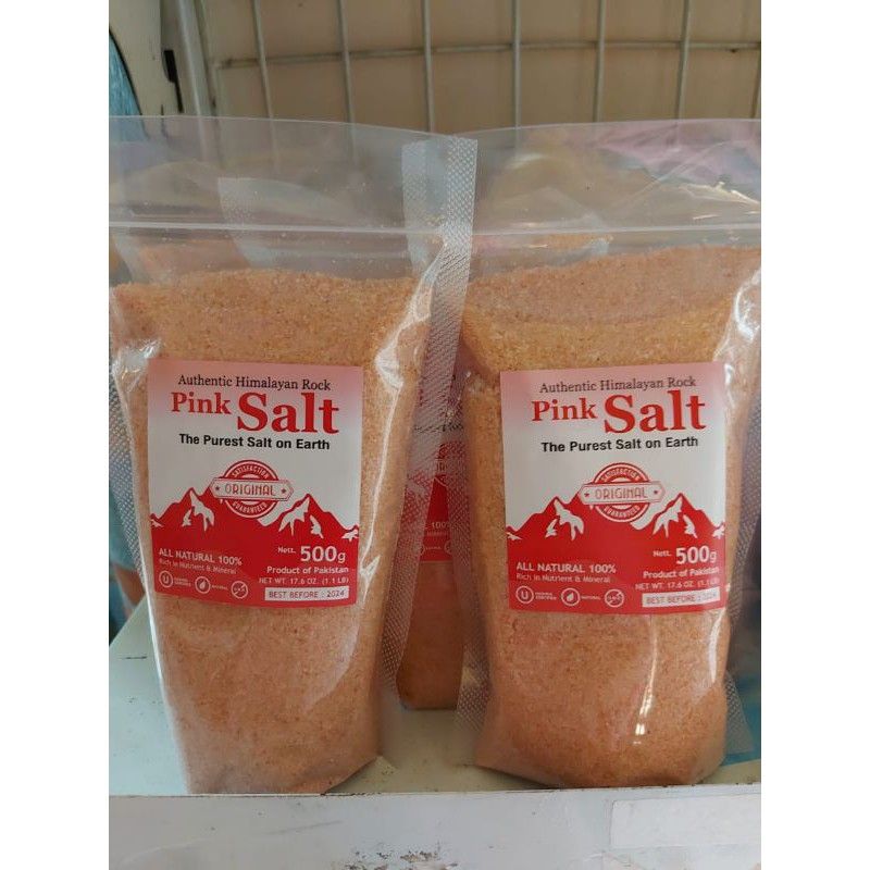 

GARAM HIMALAYA HIMSALT ORGANIC ORIGINAL PREMIUM NATURAL SUPER FOOD PINK SALT