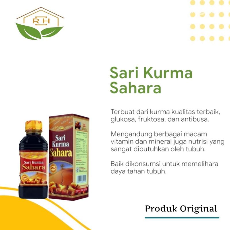 

Sari Kurma Sahara buah kurma asli