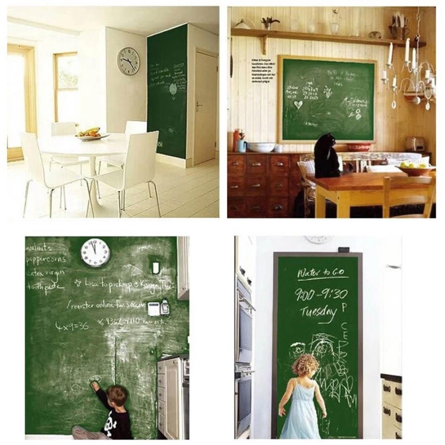 

PAPAN TULIS ANAK 45X2M GREEN BOARD WALLSTIKER WALLPAPER STIKER