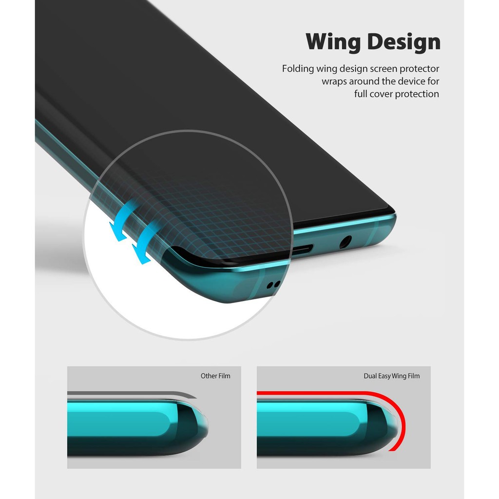 Ringke dual easy wing screen protector Xiaomi Mi Note 10 / 10 Pro CC9