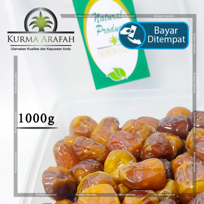 

Kurma Sukari 1 kg Kurma Sukari Lembut Sukkari Ori