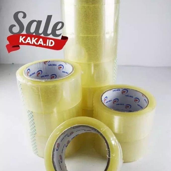 

Lakban/Isolasi Star Tape 80 Yard Bening/Coklat (Via Jne/Tiki) - Putih Fauzinarman