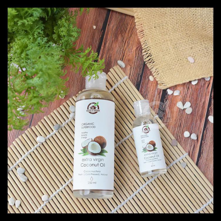 

Houseoforganix Extra Virgin Coconut Oil - 250 Ml Bermutu