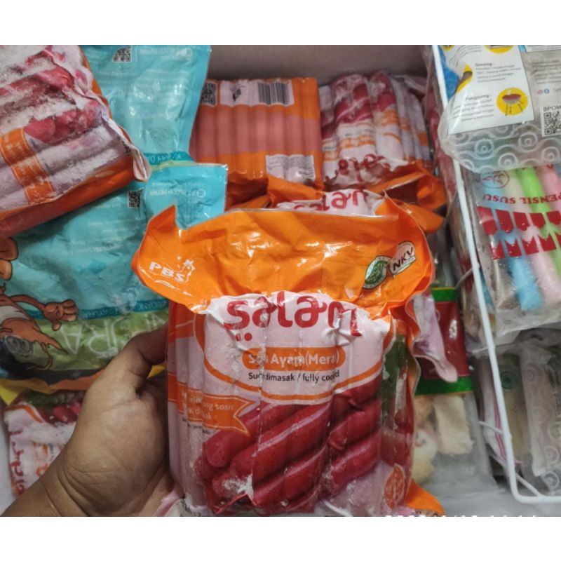 

salam sosis ayam merah
