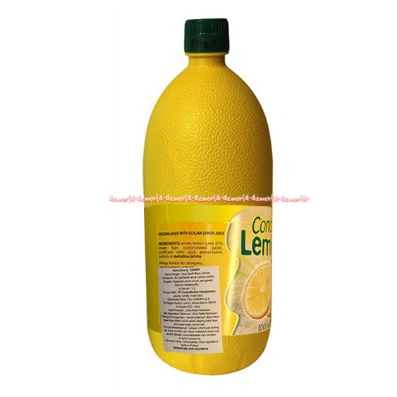 Condy Lemon Lime 1L Juice Dressing Nambah Rasa Makanan Salad Minuman Condy Jeruk Nipis