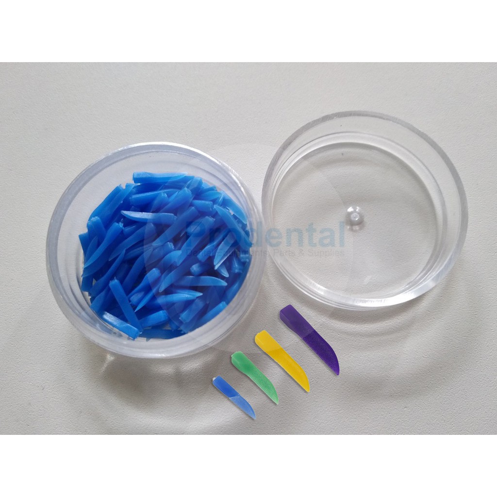 Dental Wedges (Blue).