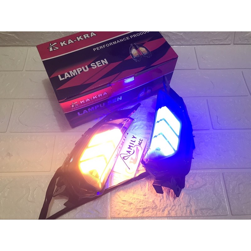 LAMPU SEIN SEN LED RUNNING YAMAHA NMAX NEW 2020-2022 / SEIN ASSY DEPAN LED RUNNING All New Nmax 2020-2022