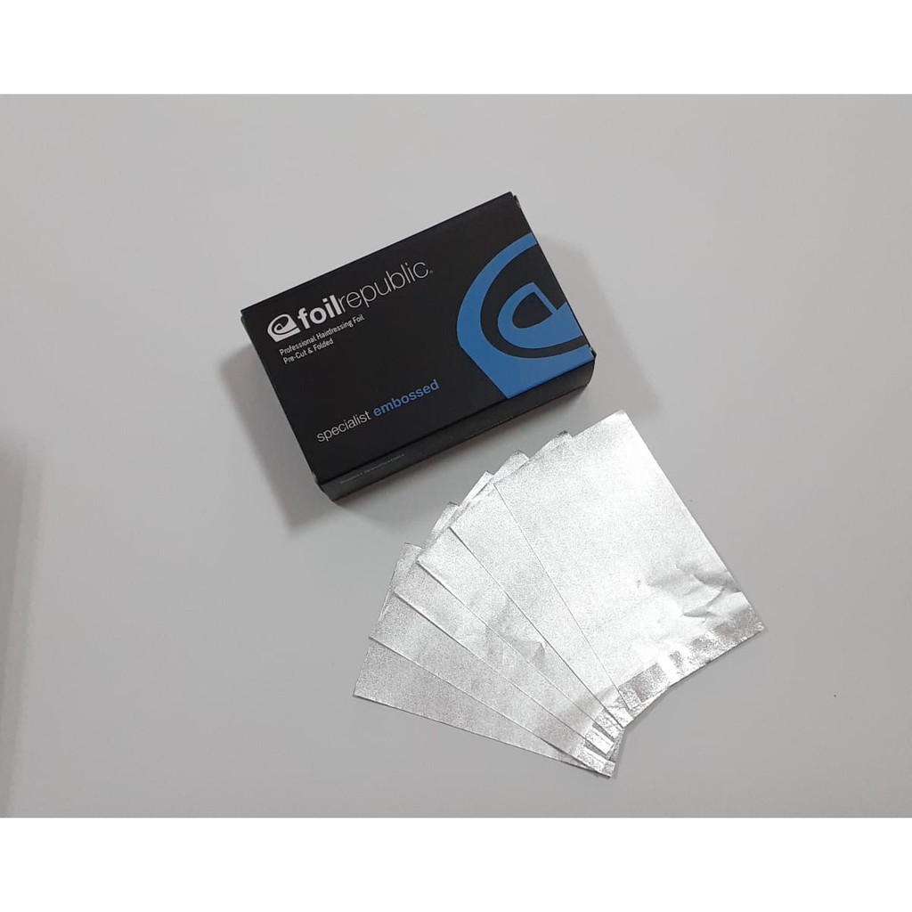 Alumunium Foil Specialist Embossed Pre-Cut and Folded Hairdressing