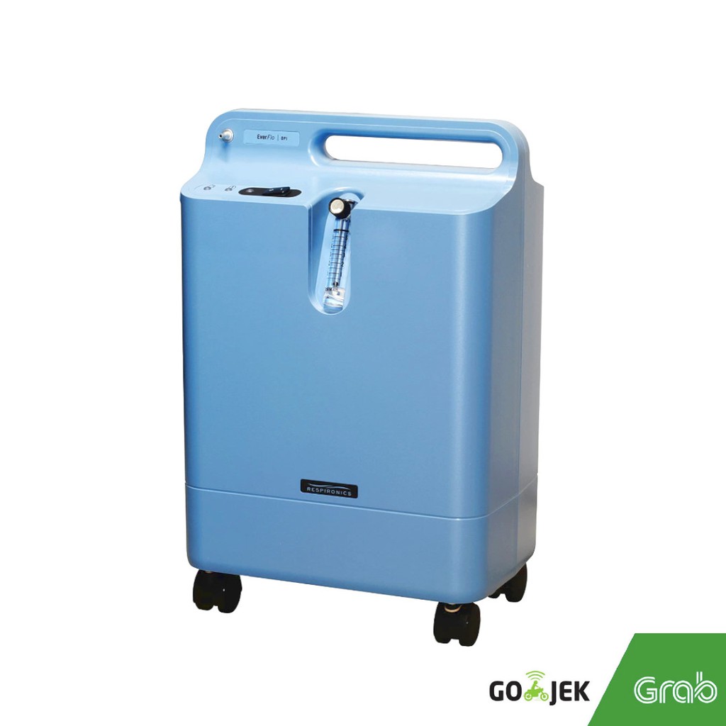 Philips EverFlo Home Oxygen Concentrator - Mesin Penghasil Oksigen Siap Pakai FREE Selang Cannula