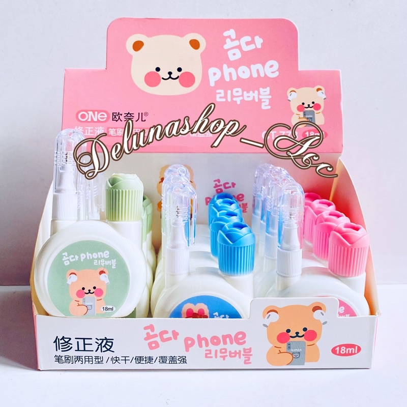 

delunashop DL1018S PENGHAPUS TIPEX 2 IN 1 TIP EX KERTAS CORRECTION PEN TIP EX CORRECTION TAPE CT-778