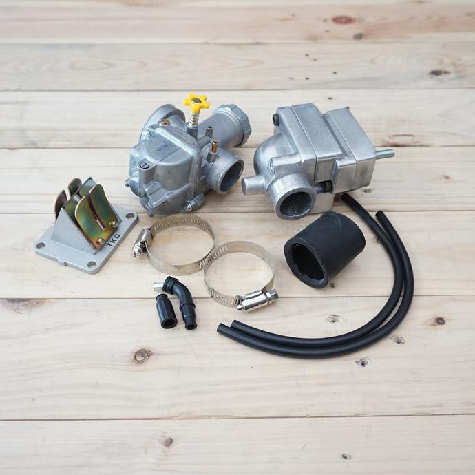 Produk Unggulan] Paket Intake Manipol Vespa Membran Rxz & Karbu Pe 28 Panom