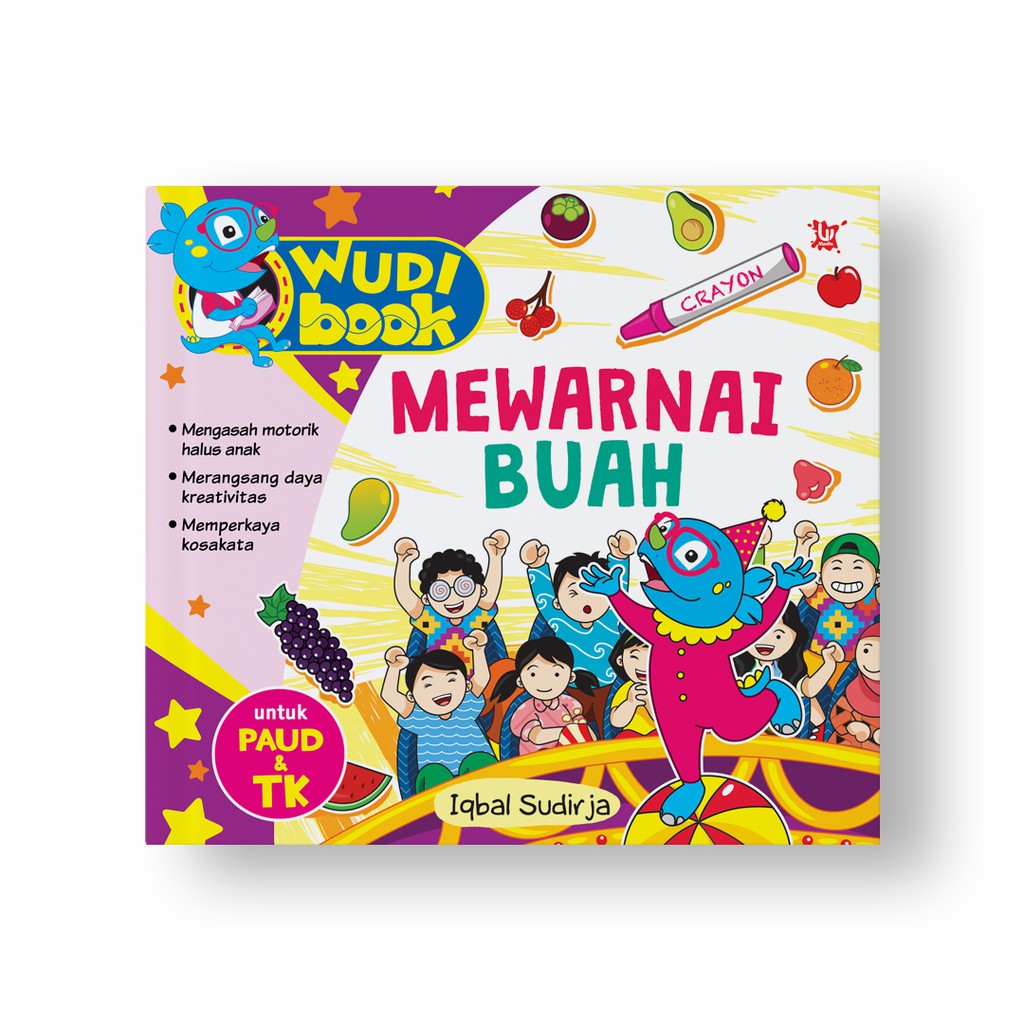 Wudi Book Mewarnai Buah