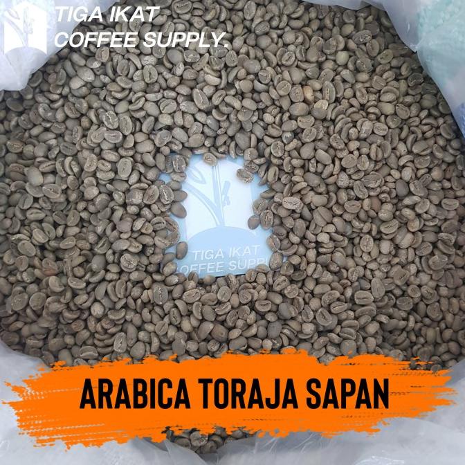 

[COD] Green Bean Arabica Toraja Sapan Fullwash 1 Kg - Biji Kopi Mentah [COD]