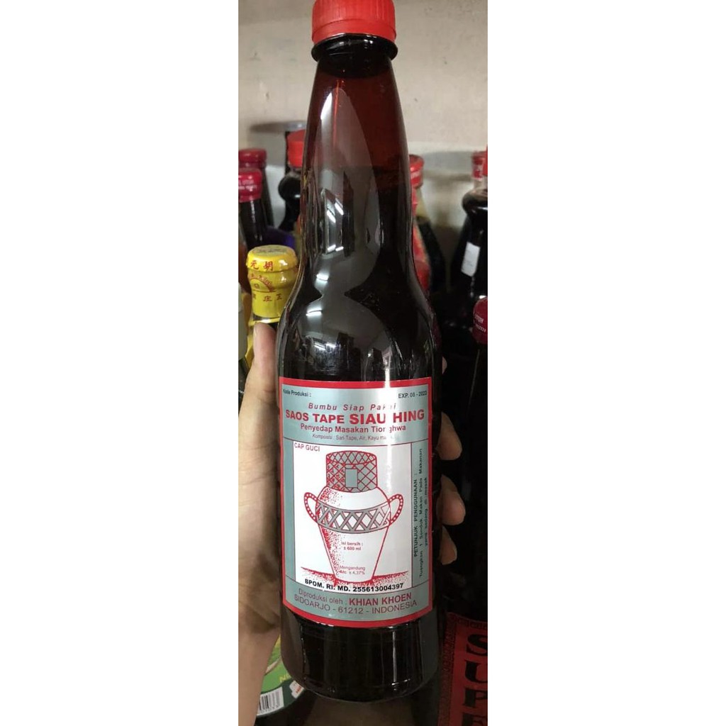 

Arak Gentong Saus Tape 600 Ml