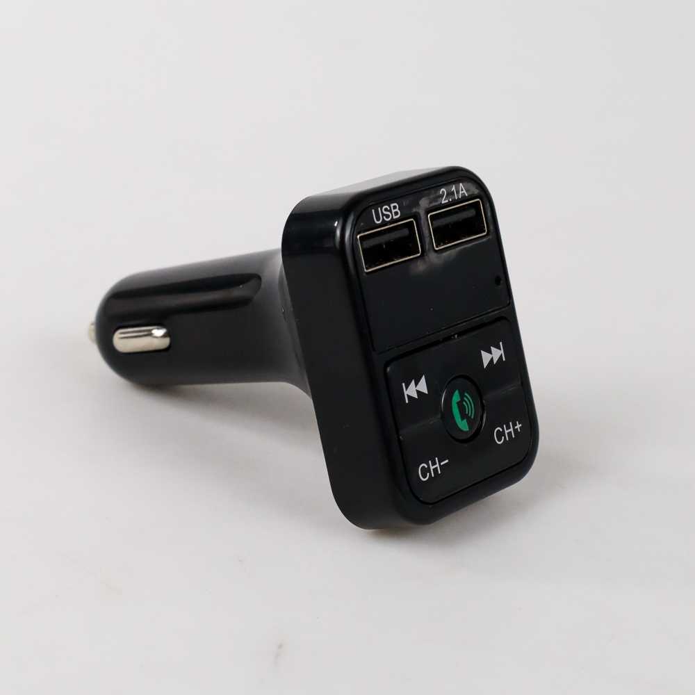 2in1 Smart Car Bluetooth Audio Transmitter USB 2.1A