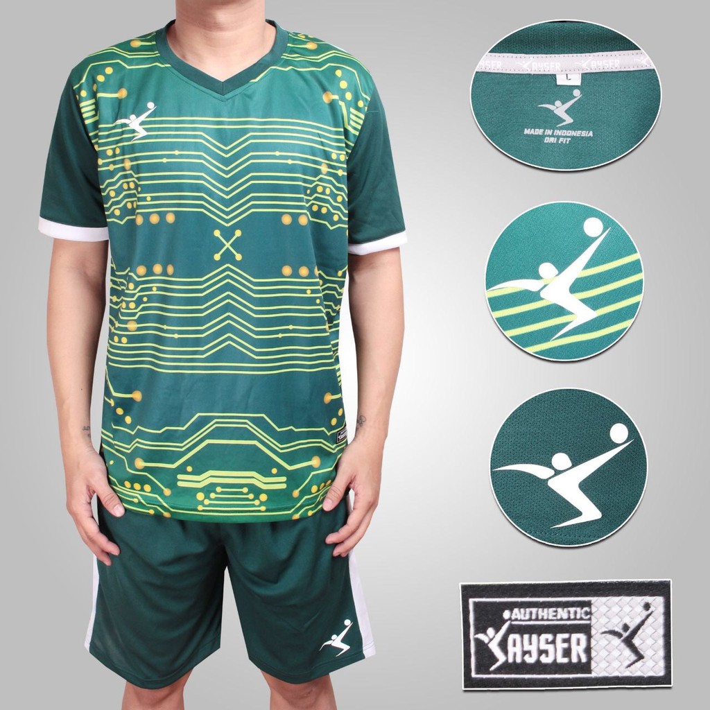 Promo PCB BOARD baju kaos stelan setelan jersey futsal sepak bola kayser /Kuliah /lebaran