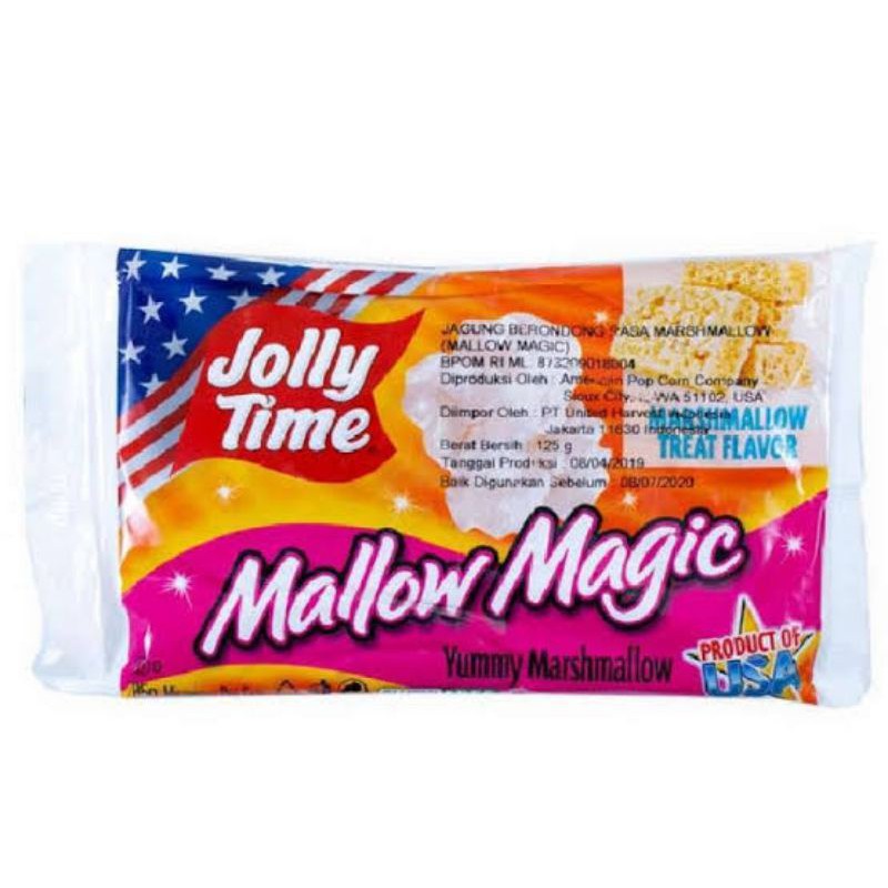 

JOLLY TIME MALLOW MAGIC 100GR