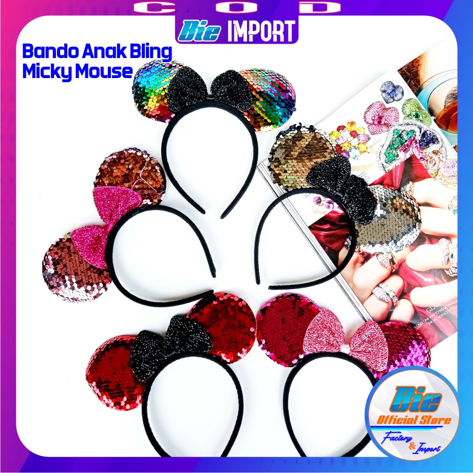 Bando Micky Mouse 4 Model Premium Impor Best Seller