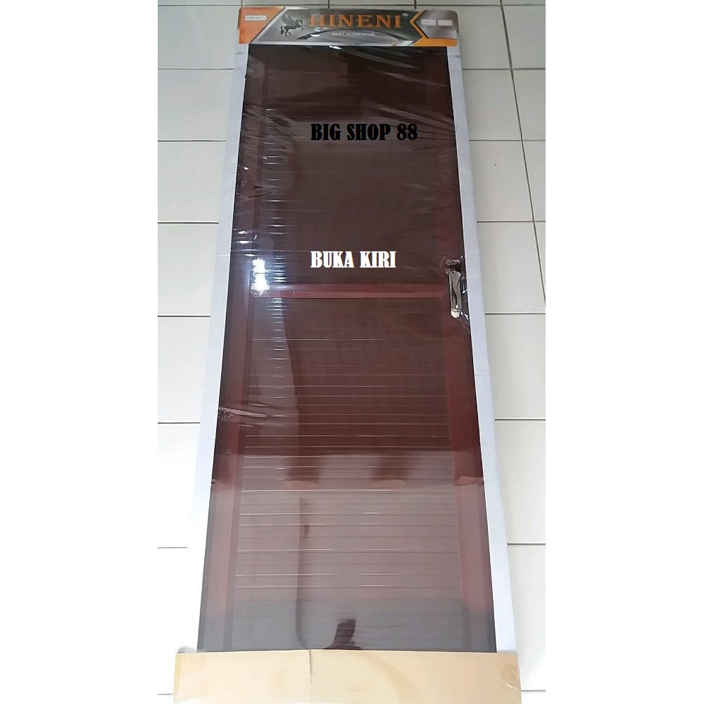 Pintu Aluminium Minimalis Full Set Daun Dan Kusen Pintu Shopee