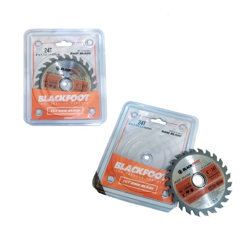 Multi Cutter Multicutter Blackfoot 4&quot; X 24T / Mata Potong Gergaji Kayu 4 Inch / Circular Saw Blade