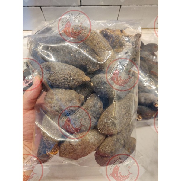 

Hai sim / Teripang / Timun Laut Kiku Kering Grade A 3-5 pcs 100 gr