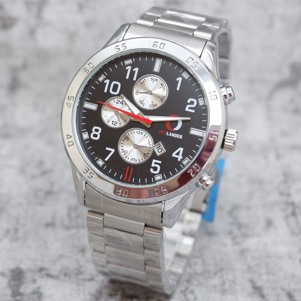Jam Tangan Pria Outlander K4682 Rantai