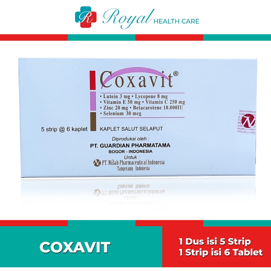 COXAVIT Strip 6 Tablet Suplement Multivitamin